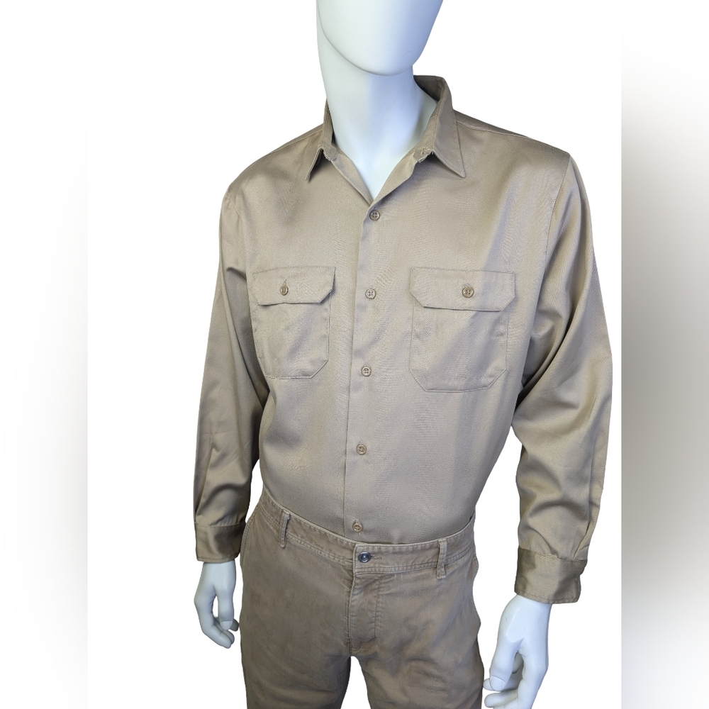 Vintage Big Mac Penn-Prest Work Shirt Utility Button Up, Vintage Workwear